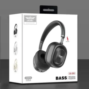 Lelisu LS-255 Bass Wireless Headphones | Bluetooth Over-Ear Headset with Type-C Interface